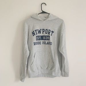 Women’s gray Newport hoodie